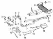 Diagram for 2019 Mercedes-Benz GLC63 AMG S Muffler - 253-490-09-01-64