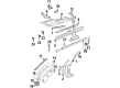 Diagram for 1995 Mercedes-Benz S350 Pillar Panels - 140-698-01-89