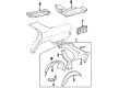 Diagram for 1994 Mercedes-Benz E500 Fender Splash Shield - 124-637-11-76