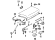 Diagram for 1994 Mercedes-Benz SL600 Door Lock Cylinder - 129-750-30-91