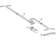 Diagram for 2021 Mercedes-Benz AMG GT Black Series Lift Support - 197-805-00-01