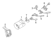 Diagram for Mercedes-Benz S600 Steering Angle Sensor - 220-542-02-18