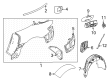 Diagram for Mercedes-Benz AMG GT Fuel Filler Housing - 190-637-00-00