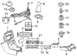 Diagram for Mercedes-Benz SLK32 AMG Seat Heater Pad - 170-820-08-98