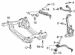 Diagram for Mercedes-Benz E300 Suspension Strut Rod - 213-330-21-00