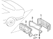 Diagram for 1988 Mercedes-Benz 560SEC Third Brake Light - 001-820-42-56-6101