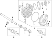 Diagram for Mercedes-Benz C300 Driveshaft - 204-410-00-00