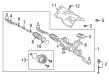 Diagram for 2020 Mercedes-Benz A220 Tie Rod End - 177-330-85-00