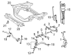 Diagram for Mercedes-Benz S65 AMG Control Arm Nut - 000000-003279