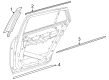 Diagram for 2023 Mercedes-Benz EQS 580 SUV Door Moldings - 296-690-47-03