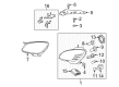 Diagram for Mercedes-Benz GLK250 Light Control Module - 218-900-91-03-80