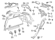 Diagram for 2021 Mercedes-Benz AMG GT Black Series Interior Lights - 000-906-43-01-9051