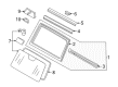 Diagram for 2017 Mercedes-Benz G65 AMG Windshield - 463-670-33-01