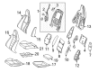 Diagram for 2008 Mercedes-Benz C63 AMG Power Seat Switch - 204-870-76-51-9051