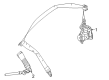 Diagram for 2020 Mercedes-Benz AMG GT R Pro Seat Belt - 190-860-08-00-9C94