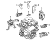 Diagram for 2021 Mercedes-Benz A35 AMG Engine Mount - 260-223-02-00