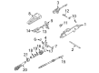 Diagram for Mercedes-Benz SL55 AMG Steering Column - 230-460-35-16