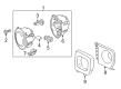 Diagram for 2013 Mercedes-Benz G550 Headlight - 463-820-07-59