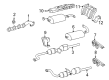 Diagram for 2006 Mercedes-Benz G55 AMG Exhaust Manifold - 113-140-17-09