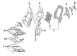 Diagram for Mercedes-Benz GLA250 Seat Heater Pad - 176-906-68-00