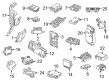 Diagram for 2018 Mercedes-Benz GLE63 AMG S Back up Alarm - 000-542-77-00