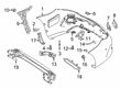 Diagram for 2021 Mercedes-Benz C300 Bumper - 205-880-71-03-9999