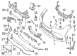 Diagram for 2019 Mercedes-Benz GLE63 AMG S License Plate - 292-885-07-81