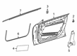 Diagram for 2023 Mercedes-Benz CLA45 AMG Door Moldings - 118-720-03-02