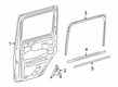 Diagram for 2021 Mercedes-Benz G63 AMG Weather Strip - 463-731-16-00