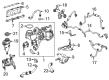 Diagram for Mercedes-Benz GLE550e Coolant Pipe - 276-200-23-51