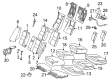 Diagram for Mercedes-Benz C240 Seat Cushion Pad - 203-920-12-16