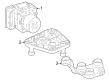 Diagram for 2023 Mercedes-Benz GLC300 ABS Control Module - 214-900-13-06