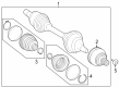 Diagram for 2022 Mercedes-Benz EQB 350 CV Joint - 243-330-16-00