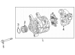 Diagram for 2023 Mercedes-Benz GLB35 AMG Alternator Pulley - 260-155-00-00