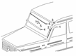 Diagram for 2021 Mercedes-Benz G550 Pillar Panels - 463-698-28-00-7C45