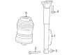 Diagram for 2023 Mercedes-Benz EQE 350 SUV Shock Absorber - 294-320-25-01