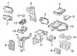 Diagram for Mercedes-Benz E350 Relay Boxes - 213-906-87-01