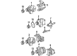 Diagram for Mercedes-Benz 350SDL Alternator Pulley - 604-155-00-15