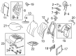 Diagram for 2016 Mercedes-Benz S550 Seat Heater Pad - 222-906-62-00