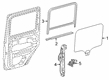 Diagram for 2021 Mercedes-Benz G550 Window Channel - 463-735-13-00