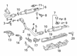 Diagram for 2023 Mercedes-Benz G550 Exhaust Heat Shield - 463-492-44-00