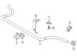 Diagram for 2000 Mercedes-Benz SLK230 Sway Bar Bushing - 124-323-54-85