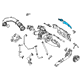Diagram for 2021 Mercedes-Benz GLA250 Exhaust Heat Shield - 260-142-01-00