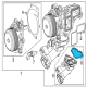 Diagram for Mercedes-Benz Sprinter 3500 Thermostat Gasket - 654-203-63-00