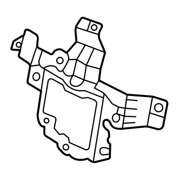 Mercedes-Benz 118-885-00-01 Distance Sensor Bracket