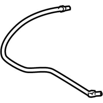 Mercedes-Benz 230-501-12-25 Vent Hose