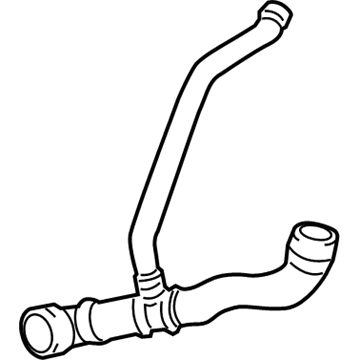 2012 Mercedes-Benz SL63 AMG Radiator Hose - 230-501-61-82