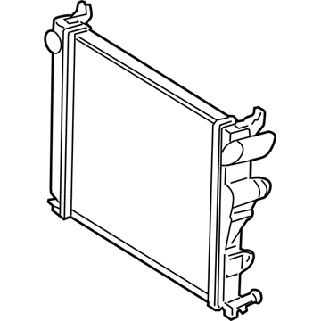 Mercedes-Benz 230-500-12-04 Cooling Module