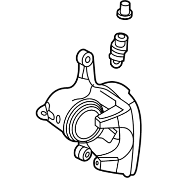 2022 Mercedes-Benz GLE350 Brake Caliper - 167-423-53-00