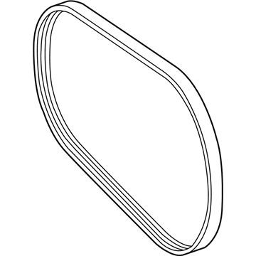 Mercedes-Benz S63 AMG Drive Belt - 002-993-67-96